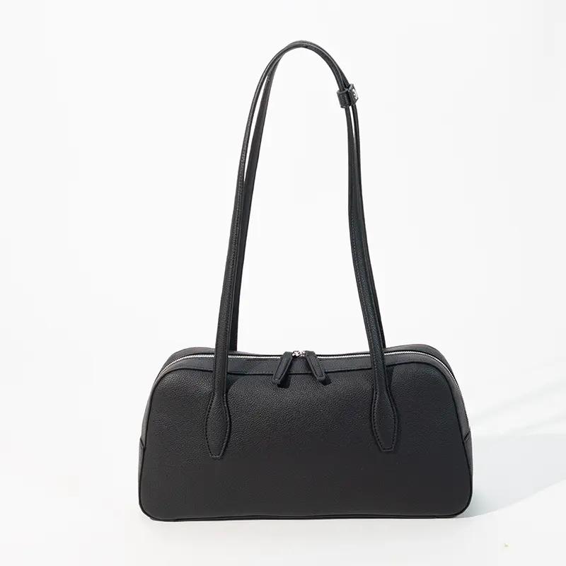 Sac à main en cuir grainé