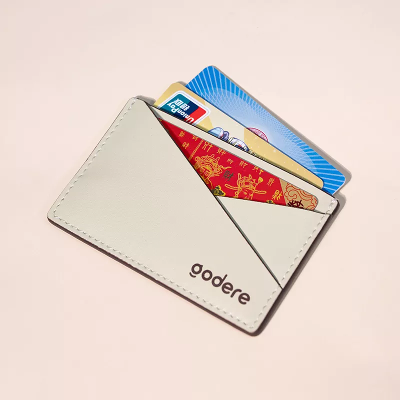 Porte-cartes macarons