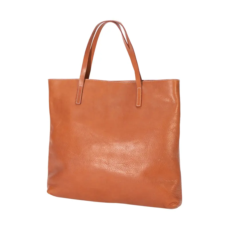 Sac fourre-tout en cuir tanné