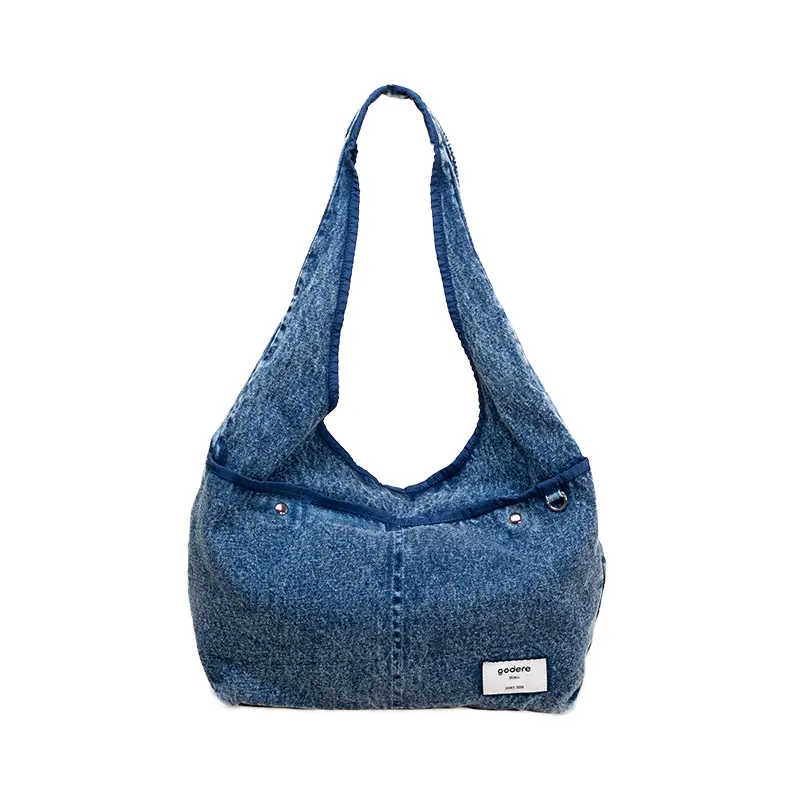 Sac fourre-tout en jean vintage