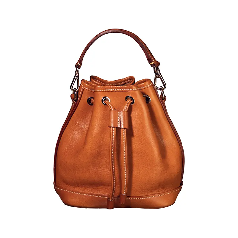 Sac à main pour femme en cuir au tannage végétal